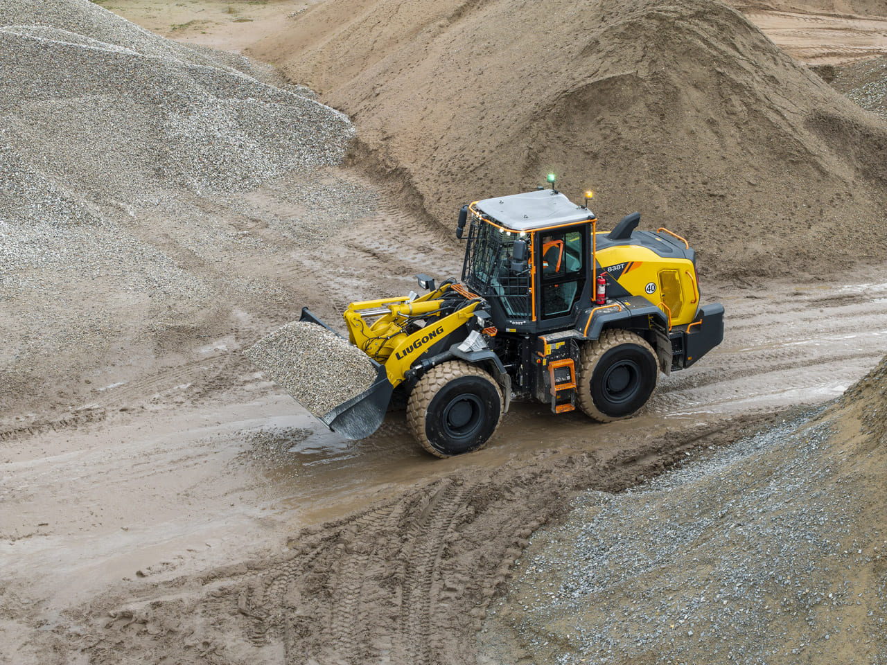 Фронтальный погрузчик LiuGong 838T